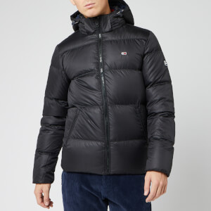 Tommy Jeans Men's Essential Down Jacket - Tommy Black
