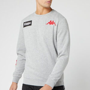 Kappa Men's Authentic La Bayza USA Sweatshirt - Grey Melange
