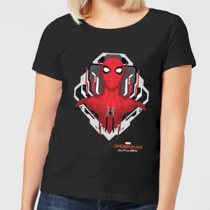 Spider-Man Far From Home Web Tech Badge Women's T-Shirt - Black
