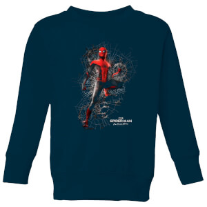 Spider-Man Far From Home Upgraded Suit Kids' Sweatshirt - Navy