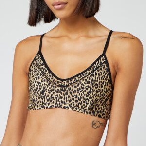 The Upside Women's Leo Ballet Bra - Leopard