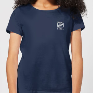 Dazza Pocket Text Women's T-Shirt - Navy