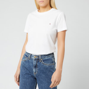 Tommy Hilfiger Women's Heritage Crew Neck T-Shirt - Classic White