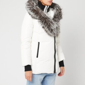 Mackage Women's Adali Classic Down Coat - Off White