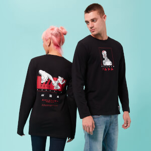 Street Fighter Arcade Dhalsim Long Sleeved Unisex T-Shirt - Black