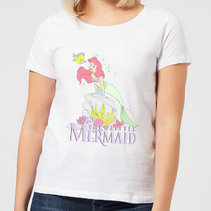 Disney Little Mermaid Women's T-Shirt - White