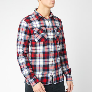 Superdry Men's Classic Lumberjack Shirt - White Check