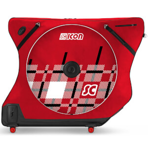 Scicon AeroComfort Road 3.0 TSA Bike Bag - Limited Edition - Plaid - Scarlet Red
