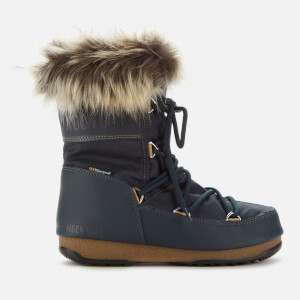 Moon Boot Women's Monaco Low Waterproof 2 Boots - Denim Blue