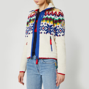 Polo Ralph Lauren Women's Shrp Long Sleeve Fz Synthetic Jacket - Multi