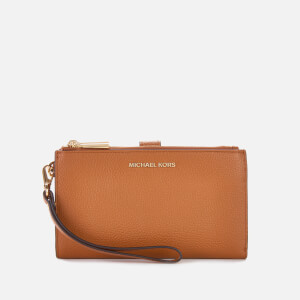 MICHAEL MICHAEL KORS Women's Jet Set Double Zip Wristlet - Acorn