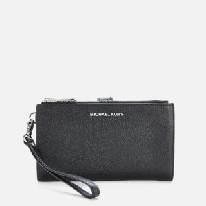 MICHAEL MICHAEL KORS Women's Jet Set Double Zip Wristlet - Black