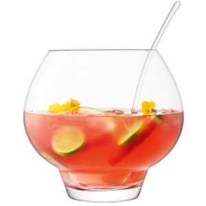 LSA Rum Punchbowl & Ladle Clear - 27cm