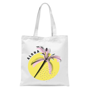 Aloha Tote Bag - White
