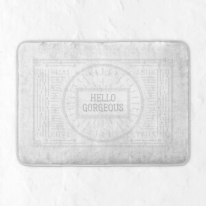 Hello Gorgeous Bath Mat