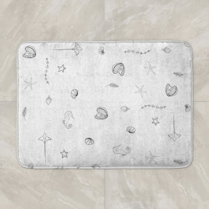 Nautical Pattern Bath Mat