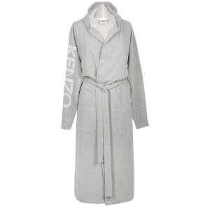 KENZO KLogo Bathrobe - Light Grey