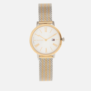 Tommy Hilfiger Women's Project Z Mesh Strap Watch - Rou White