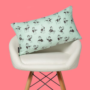 Monopoly Mr Monopoly Letterpress Rectangular Cushion