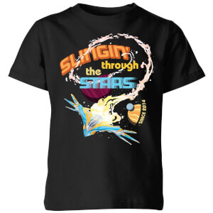 Marvel Guardians Of The Galaxy Milano Stars Kids' T-Shirt - Black