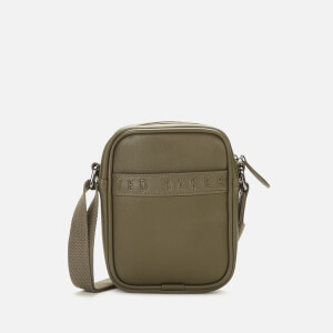 Ted Baker Men's Bandz Debossed Mini Flight Bag - Olive