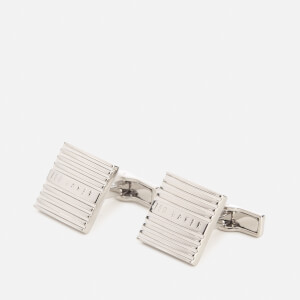 Ted Baker Men's Worth Textured Cufflinks - Silver-Col