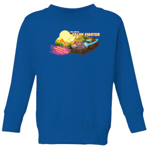 Marvel Black Panther The Royal Talon Fighter Wakanda Kids' Sweatshirt - Royal Blue