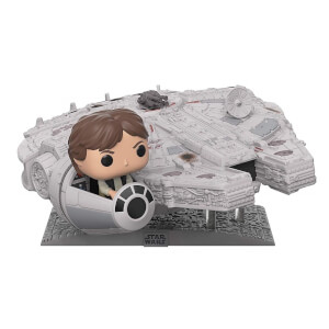 Star Wars Millennium Falcon with Han Solo EXC Pop! Deluxe Figure
