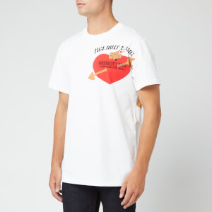 Helmut Lang Men's Pz Valentine T-Shirt - Chalk White