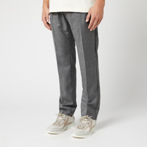 Helmut Lang Men's Logo Band Pull on Pants - Beuys Grey
