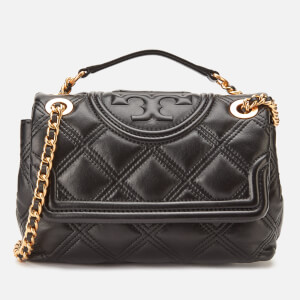 Tory Burch Women's Fleming Soft Small Convertible Shoulder Bag - Black