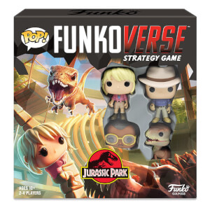Funkoverse Jurassic Park Strategy Game