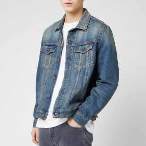 Nudie Jeans Men's Jerry Denim Jacket - Dark Worn