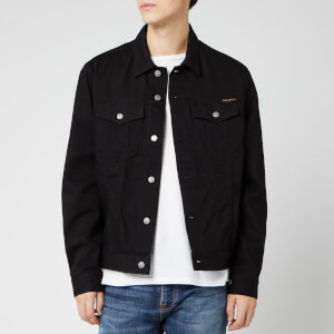 Nudie Jeans Men's Jerry Denim Jacket - Dry Black Twill
