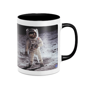 NASA Accessories NASA Moon Landing Mug - White/Black