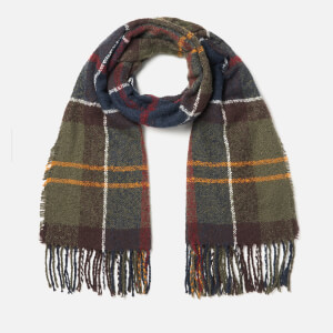 Barbour Women's Tartan Boucle Scarf - Classic