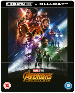 Avengers Infinity War 4K Ultra HD (Includes 2D Blu-ray) - Zavvi Exclusive Lenticular Steelbook