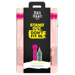 TIGI Bed Head Smooth Hair Gift Set with Smoothing Cream and Anti Frizz Serum