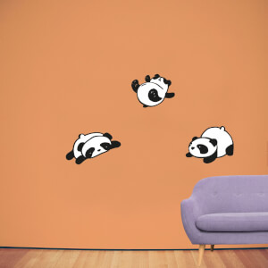 Rolling Panda's Wall Art Sticker Pack