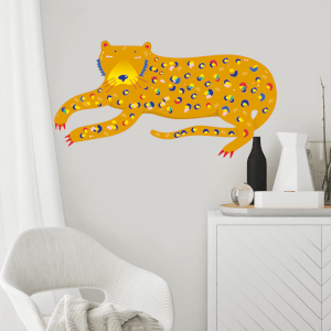 Cheetah Wall Art Sticker
