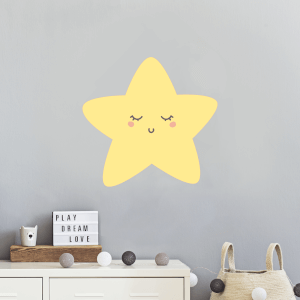Cute Star Wall Art Sticker