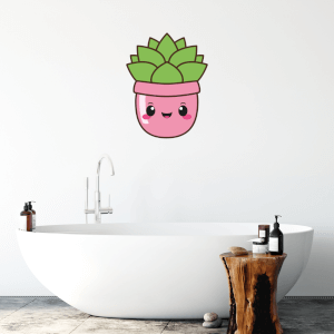 Succulent Wall Art Sticker