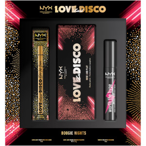NYX Professional Makeup Boogie Night Complete Party Eye Christmas Gift Set (Worth £36.00)
