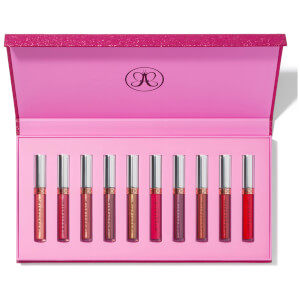 Anastasia Beverly Hills Liquid Lipstick - 10 Piece Holiday Set (Worth £200.00)