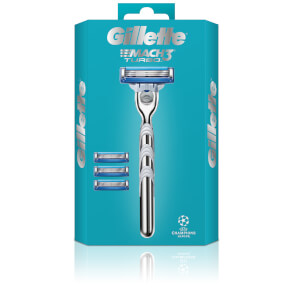 Mach3 Turbo Razor and Blades - 4 Pack