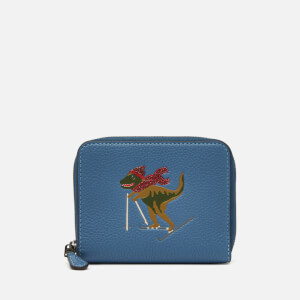 Coach Women's Rexy Small Zip Around Wallet - Stone Blue
