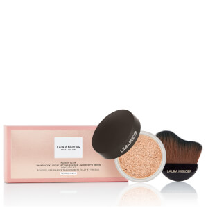 Laura Mercier Make it Glow Powder and Brush - Translucent