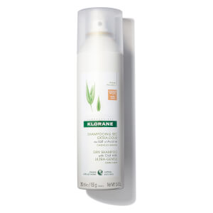 Klorane Dry Shampoo with Oat Milk and Natural Tint- for Dark Hair 5.4 oz
