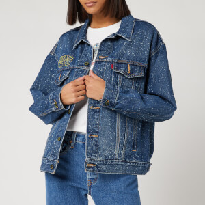 Levi's X Star Wars Women's Dad Trucker Jacket - May The Force Be with You