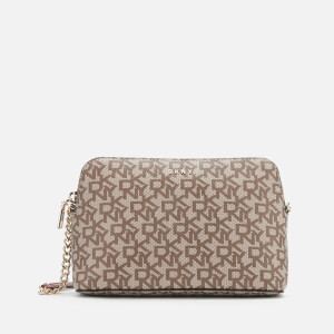 DKNY Women's Bryant Logo Dome Cross Body Bag - Chino/Caramel